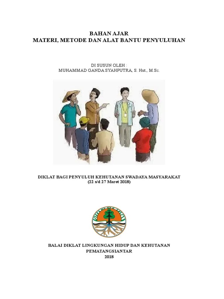 Bahan Ajar Materi, Metode Alat Bantu Penyuluhan | PDF