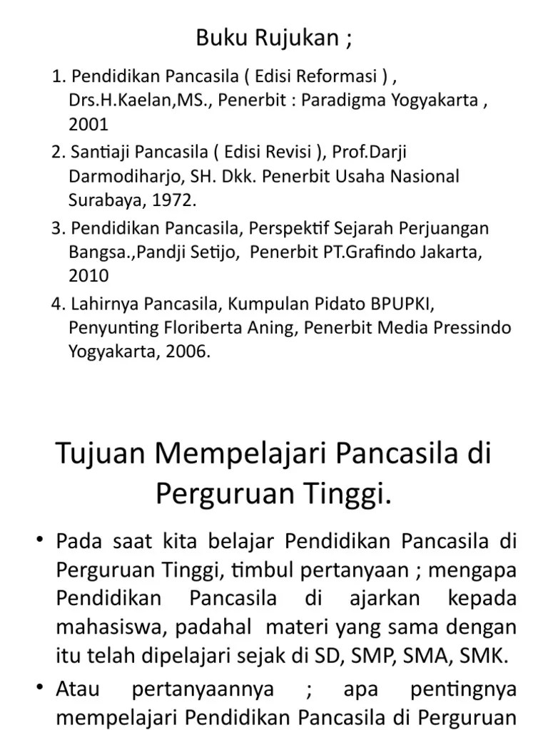 Pend - Pancasila Power Point | PDF