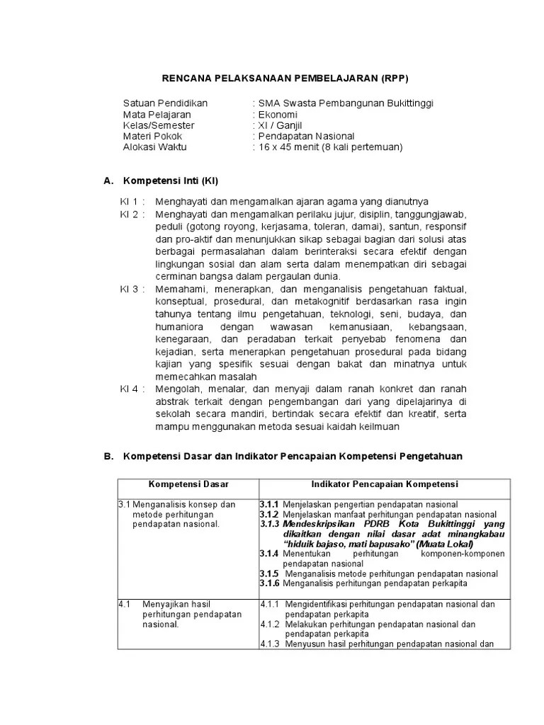 Play this game to review other. Rpp Kelas Xi Kd 3 1 1 Pertemuan Pdf