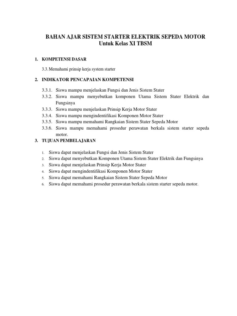 System Starter | PDF