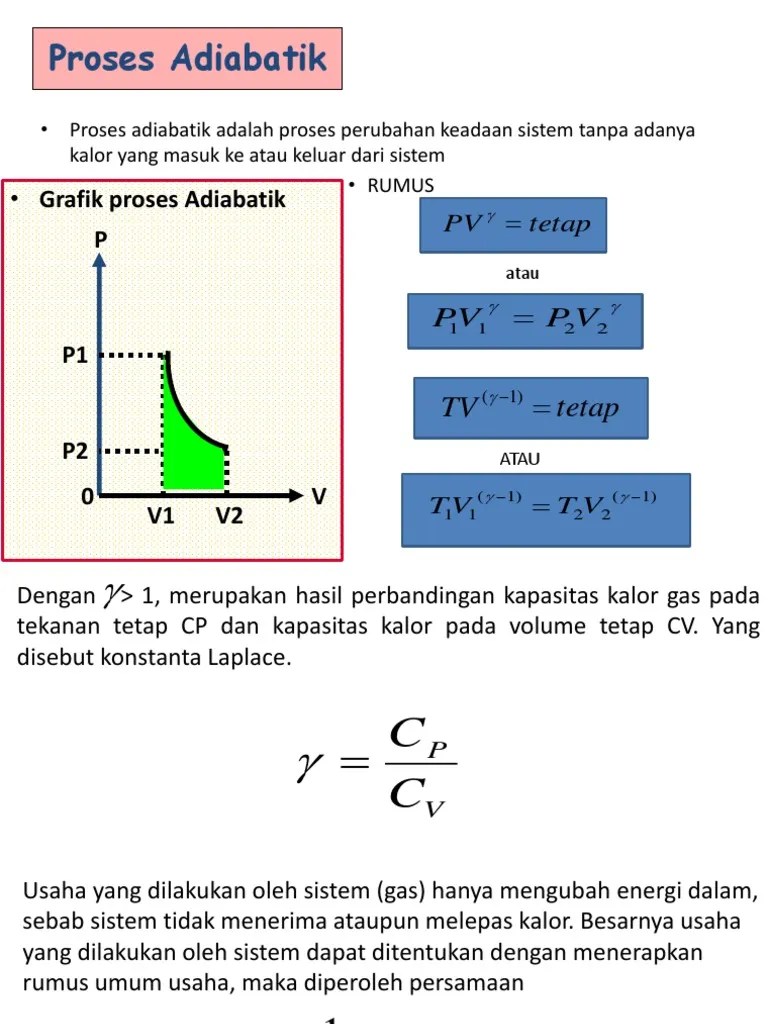 Adiabatik Isobarik | PDF