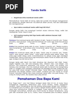 Doa Doa Pokok | PDF