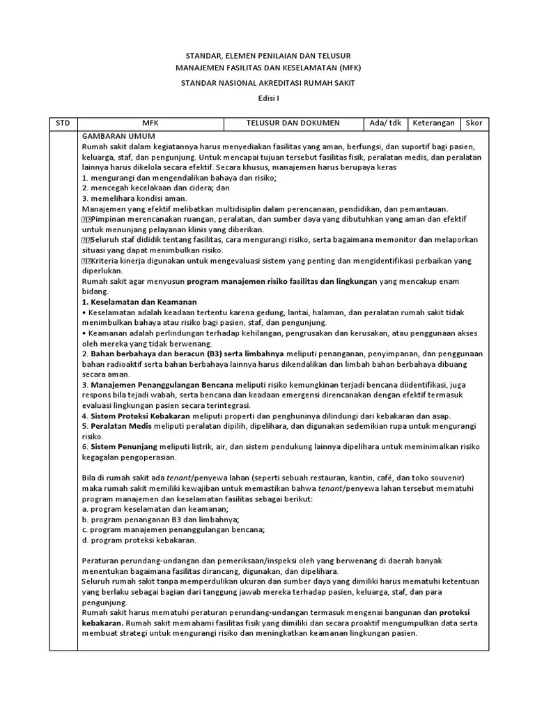 Sebagai contoh, gempa bumi di kota padang pada tahun 2009 menghancurkan 85 rumah. Standar Elemen Penilaian Dan Telusur