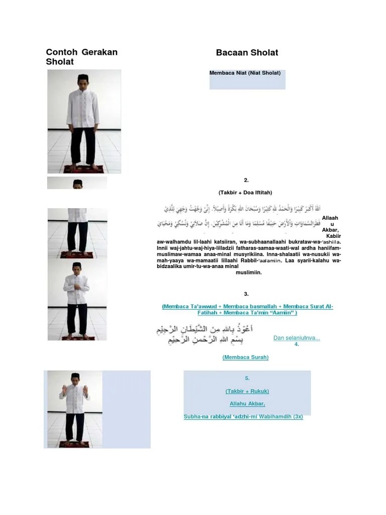 Contoh Gerakan Sholat | PDF | Fundamentalisme Islam | Teokrasi