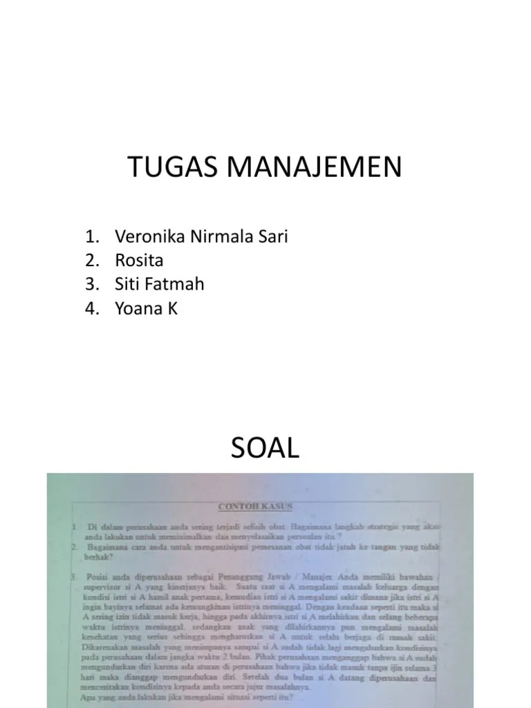 Tugas Manajemen Pak Danang | PDF