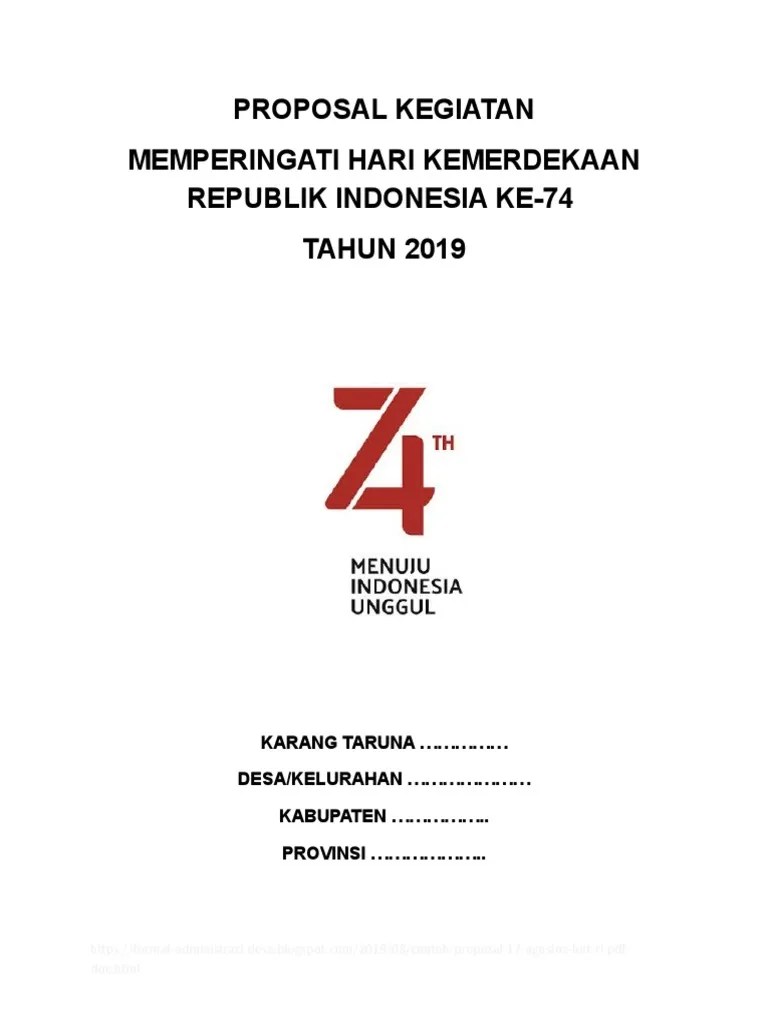 Nah, dalam gelaran tersebut tak jarang dibutuhkan dana untuk. Cover Proposal Karang Taruna Tulisan