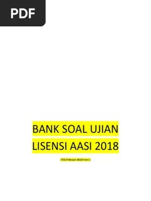 Kumpulan Soal-Soal Ujian AAJI | PDF