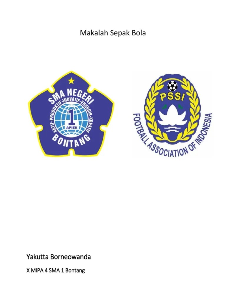 Makalah Sepak Bola | PDF