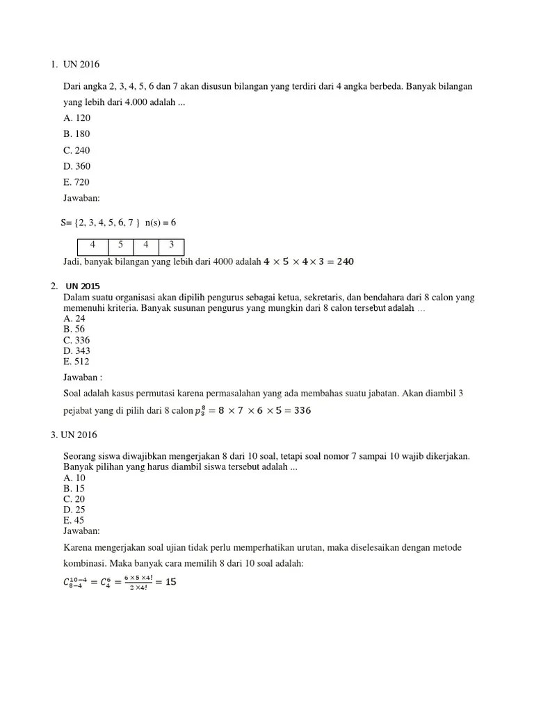 Soal Statistika | PDF