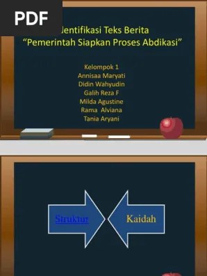 Identifikasi Teks Berita | PDF
