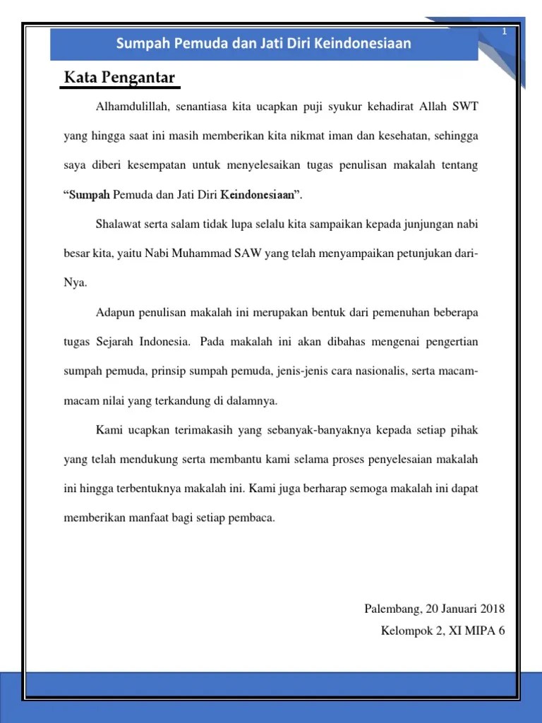 Sejarah Sumpah Pemuda | PDF
