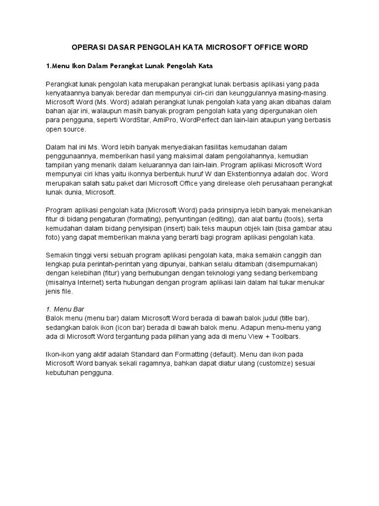 Mulai dari sekedar menulis, hitung tabel, sampai membuat gambar bisa kita . Tikk Pdf