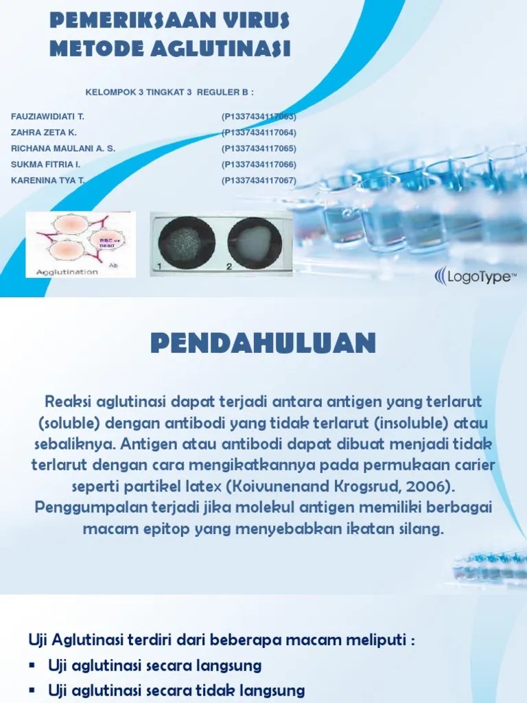 Kelompok 3 Virus Aglutinasi | PDF