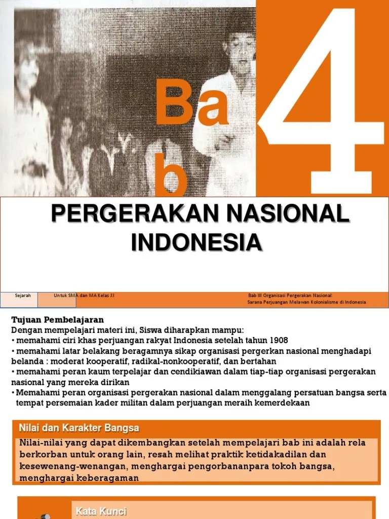 Pergerakan Nasional | PDF