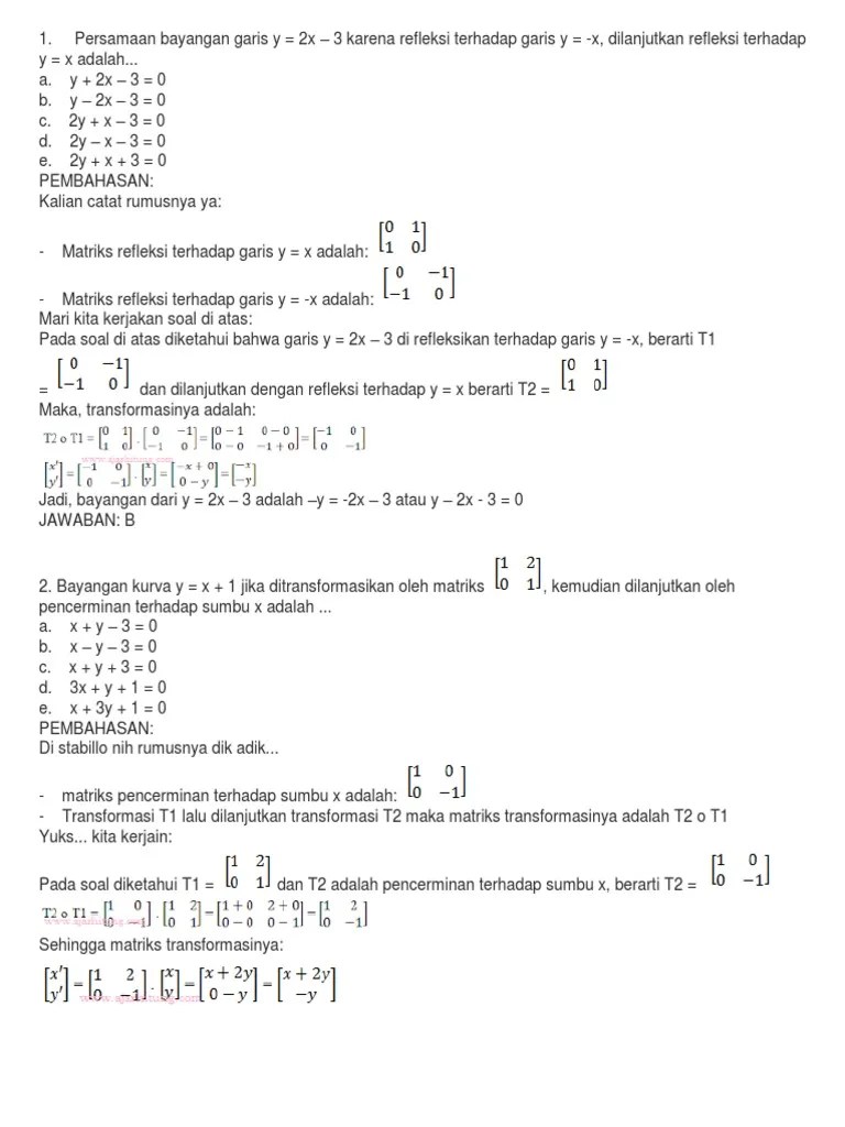 Komposisi Rotasi | PDF