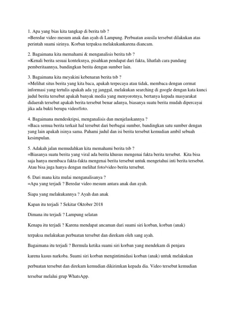 Analisa Media Sosial