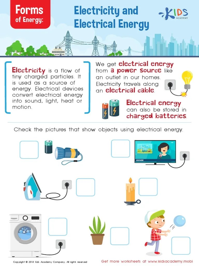 grade 3 electricity worksheet pdf pdf