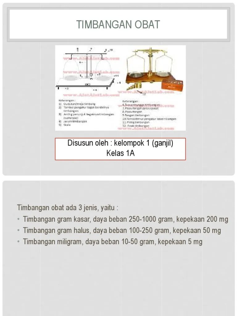 Timbangan Piring | PDF