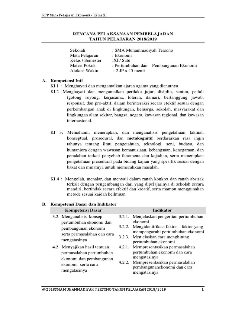 Xi - Eko.i.05. - Pengertian, Manfaat, Cara Menghitung Pertumbuhan Ekonomi,-Eka  Siwi | PDF