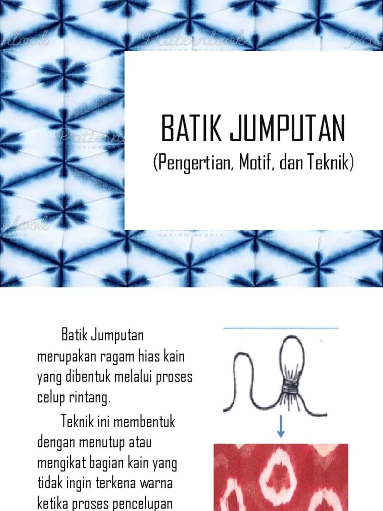 Batik Jumputan | PDF