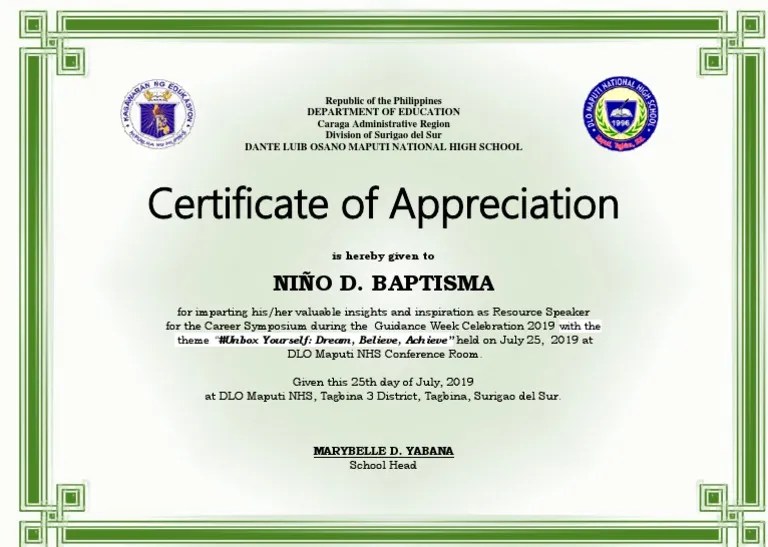 Abstracts for presentations are accepted based on topic relevance, timeliness, and expertise of the speakers. Certificate As Speaker Pdf