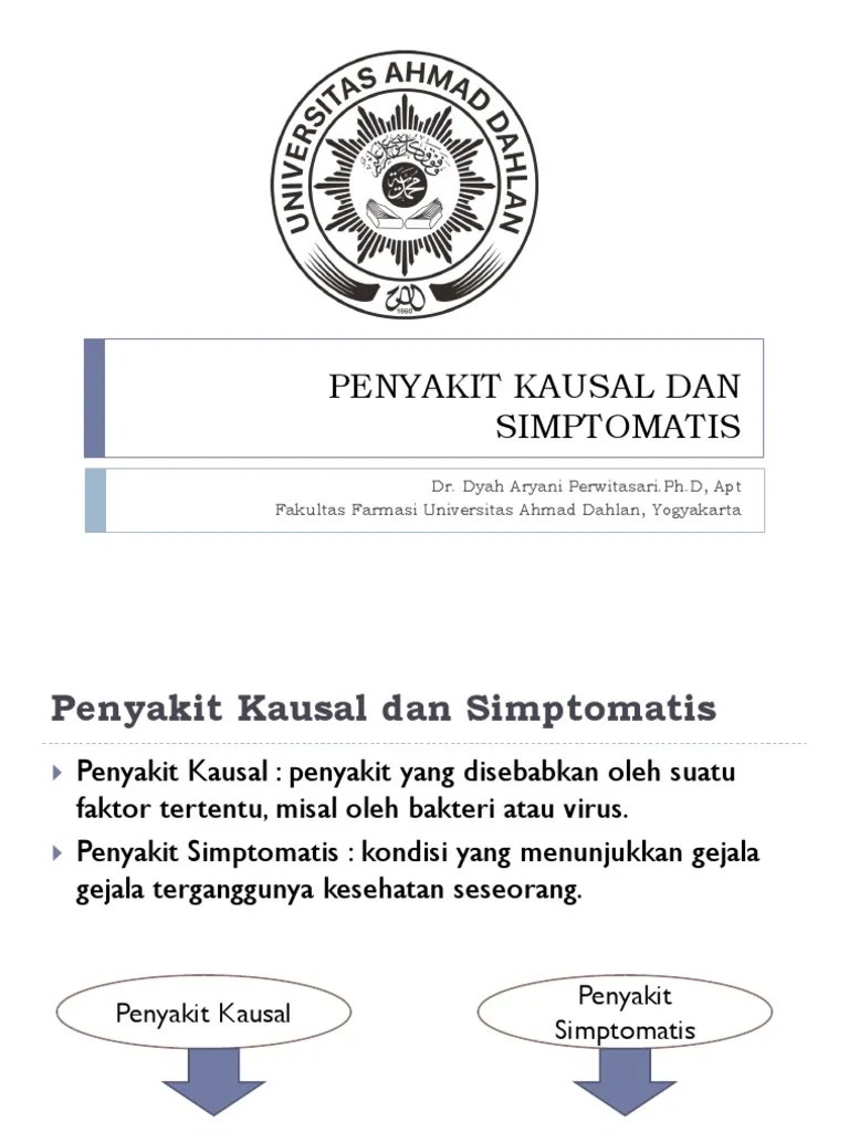 Penyakit Kausal &amp; Simptomatis PDF | PDF
