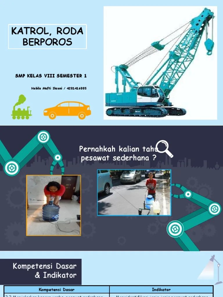 Katrol Dan Roda Berporos | PDF