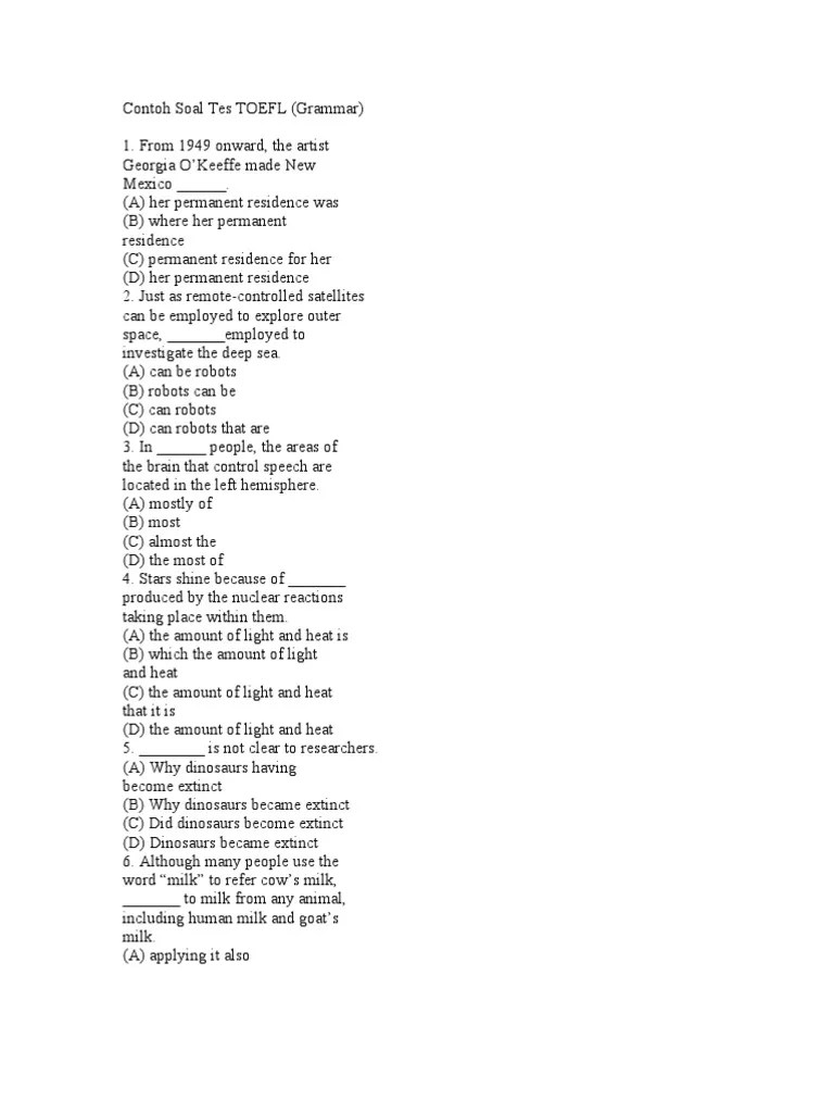 Hari ini adalah hari kedua tes rekrutmen pt. Contoh Soal Tes TOEFL | Electrical Grid | Smart Grid