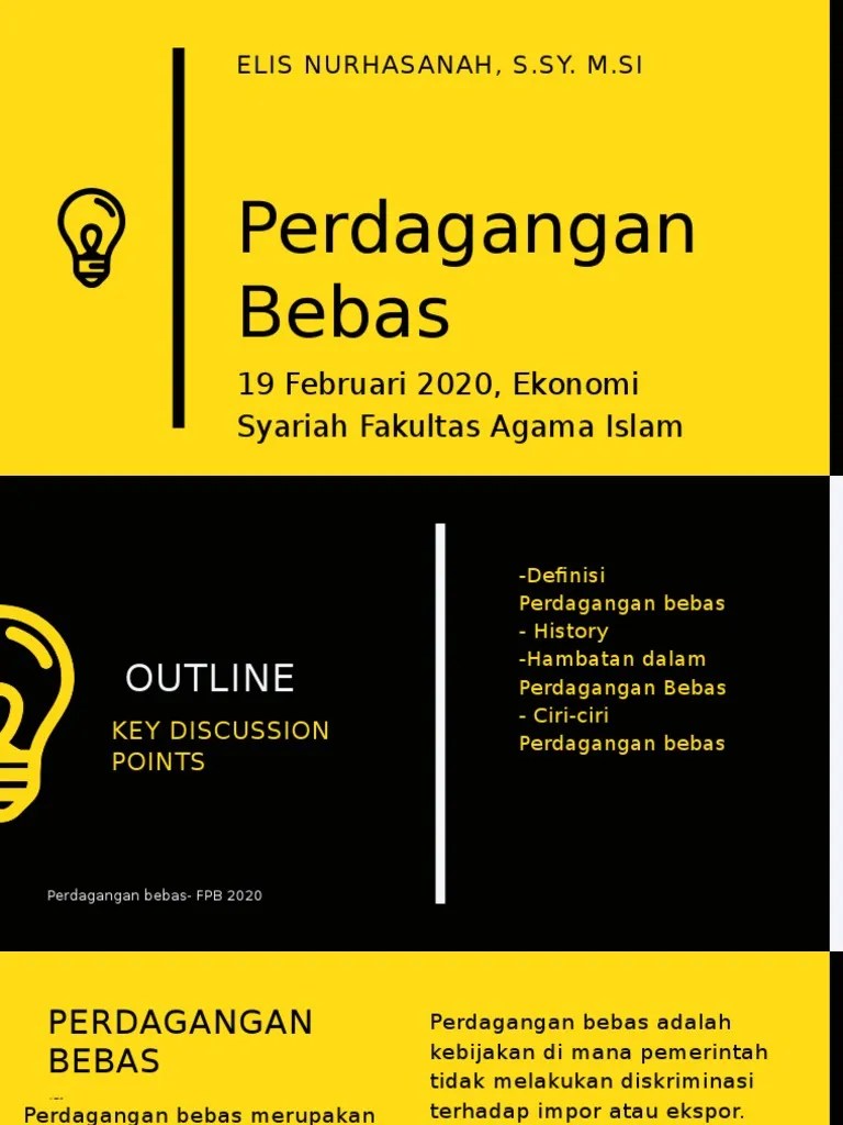 Fiqh of Free Trade (Fiqh Perdagangan Bebas) | PDF