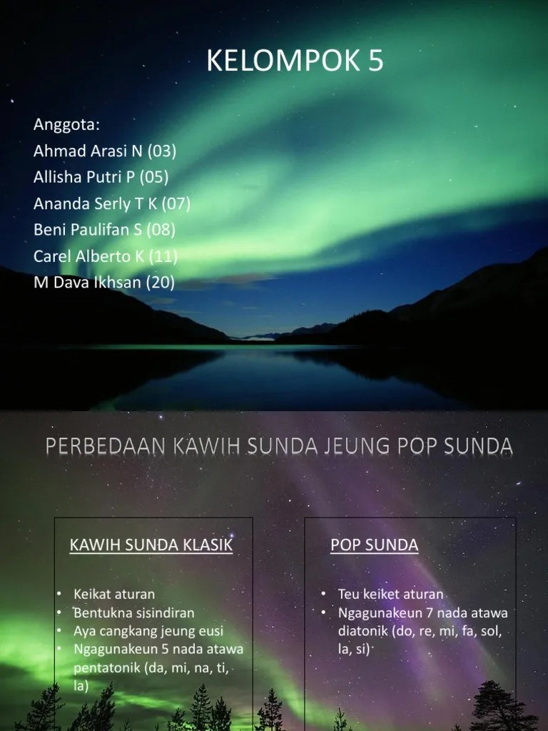 Kel 5 Kawih Sunda | PDF