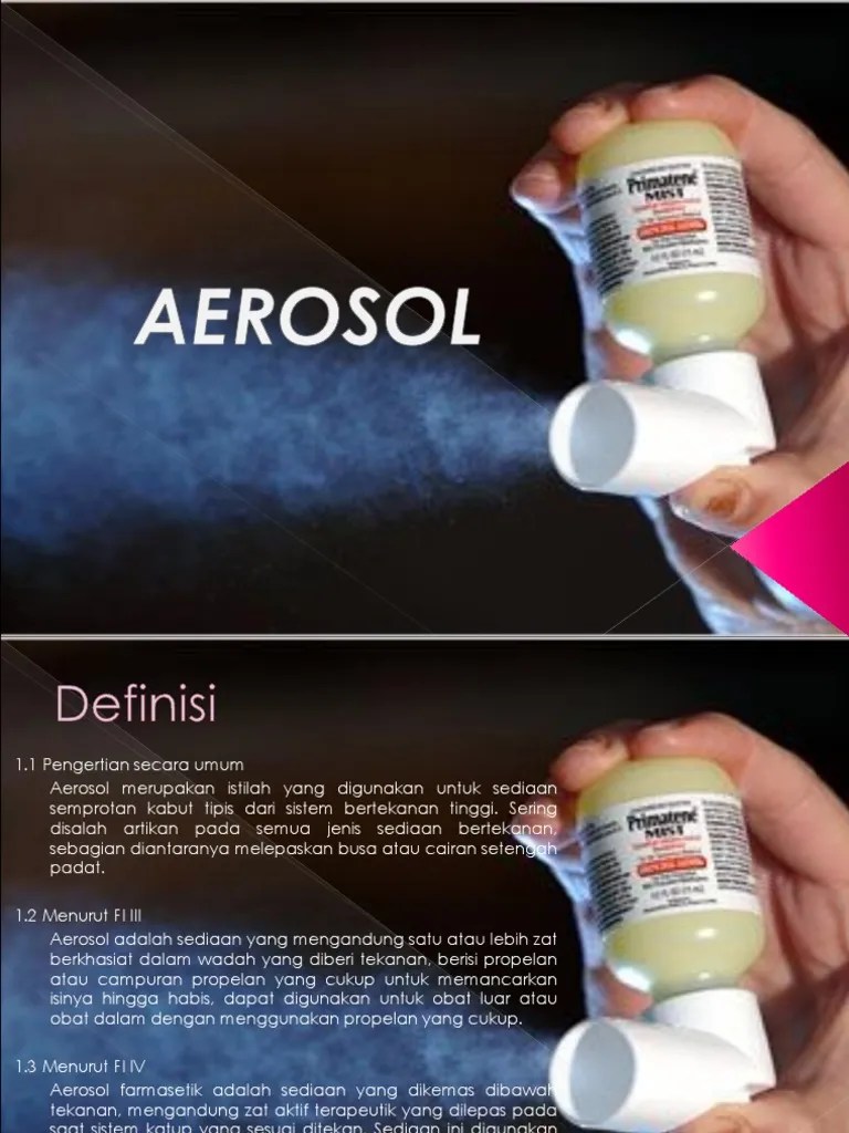 Aerosol | PDF