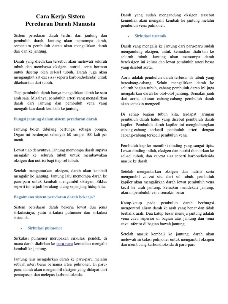 Cara Kerja Sistem | PDF