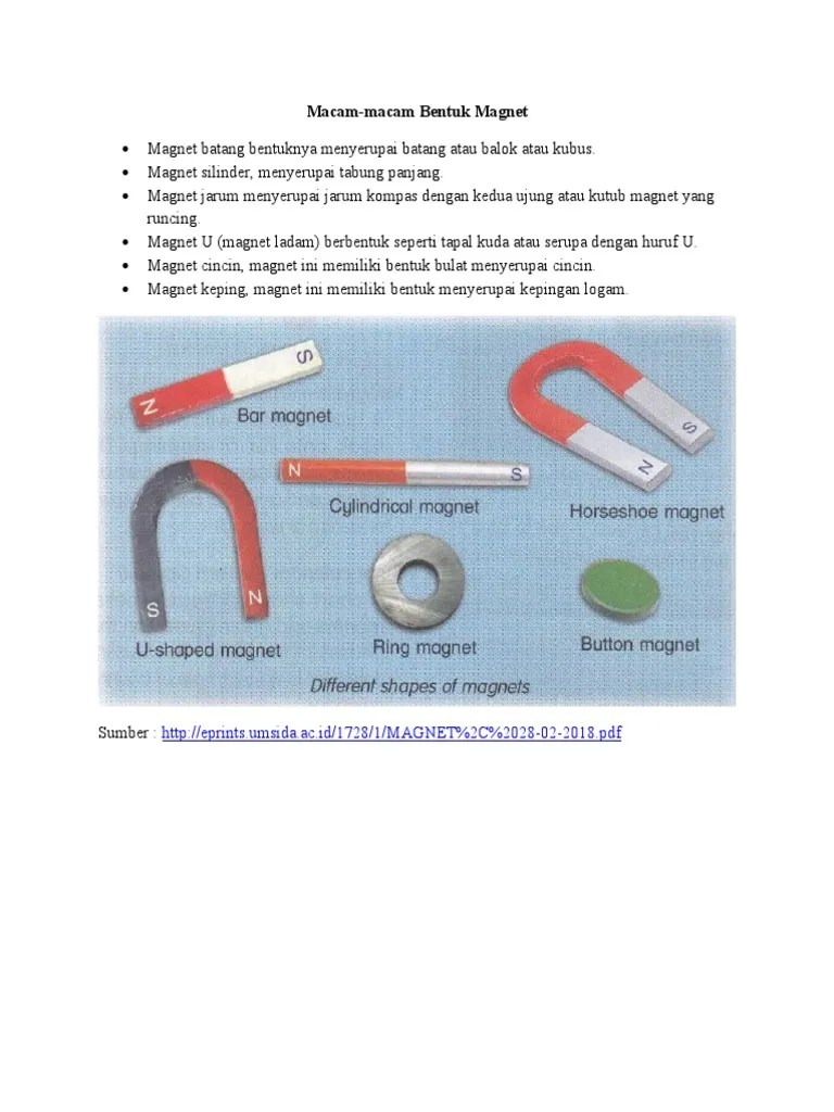 Bentuk Magnet | PDF
