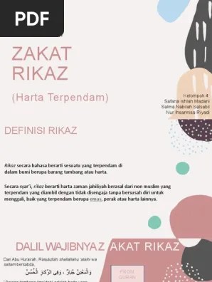 Zakat Rikaz | PDF