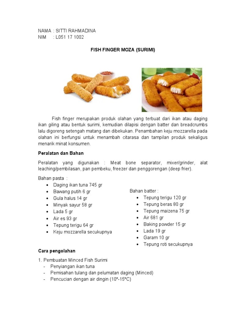 Produk Surimi | PDF