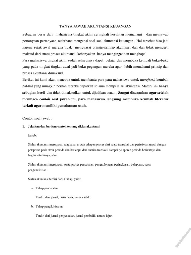 Ringkasan materi, tahap pengikhtisaran siklus akuntansi perusahaan dagang. Akuntansi Keuangan Pdf