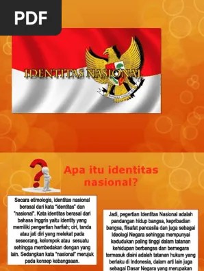 Identitas Nasional | PDF