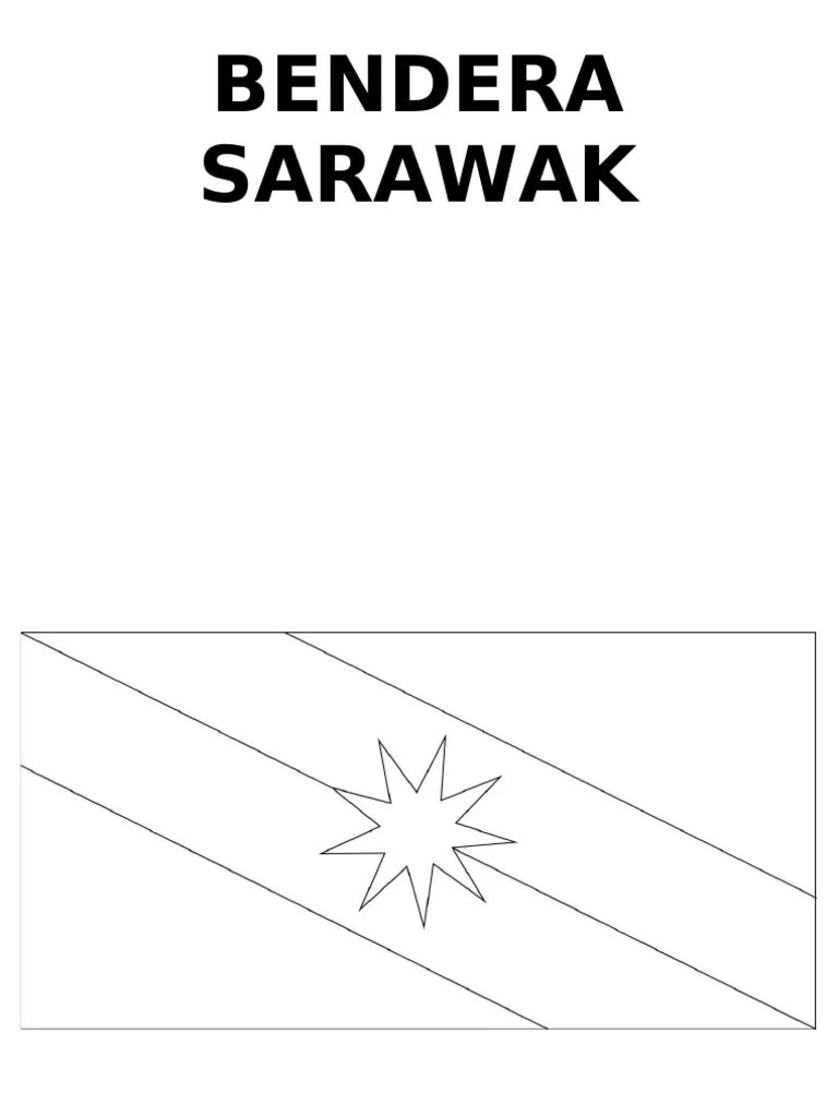 Sekarang warna bendera sarawak adalah warna merah, kuning dan kuning disamping bintang pecah sembilan yang mempunyai maknanya yang penuh . Bendera Sarawak A3 Pdf