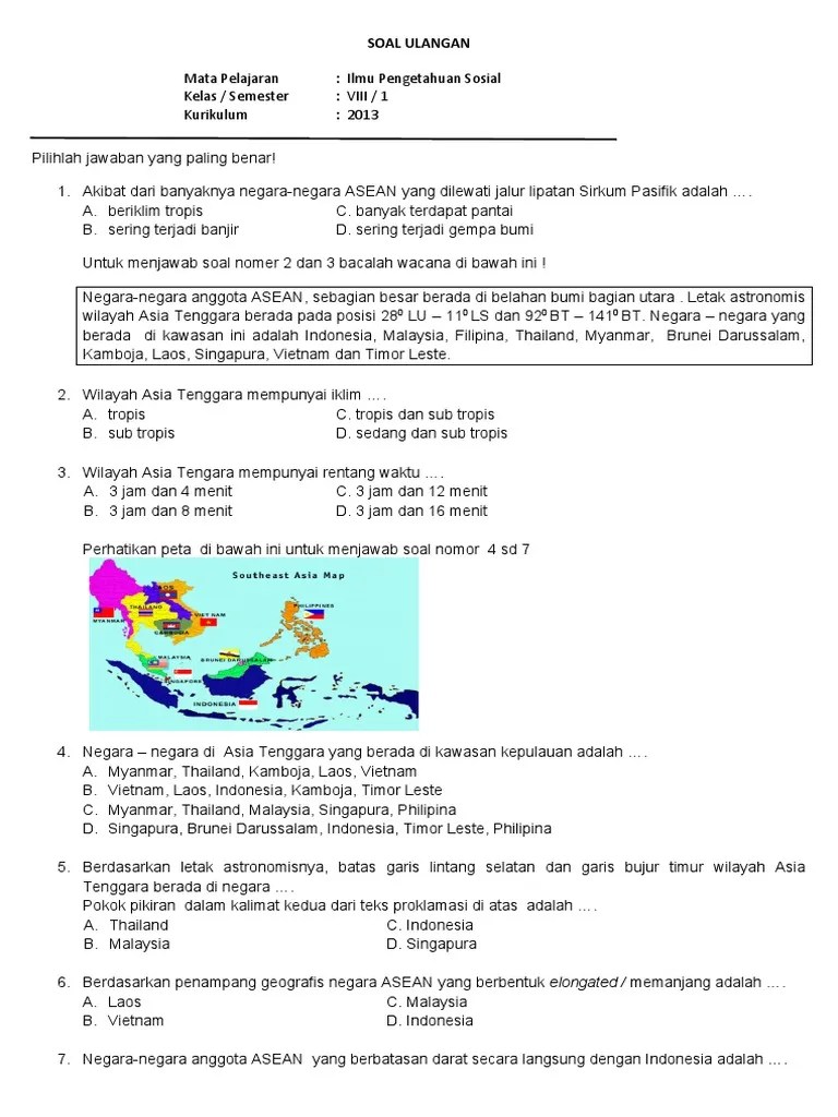 Soal Pas Ips 2017 | PDF