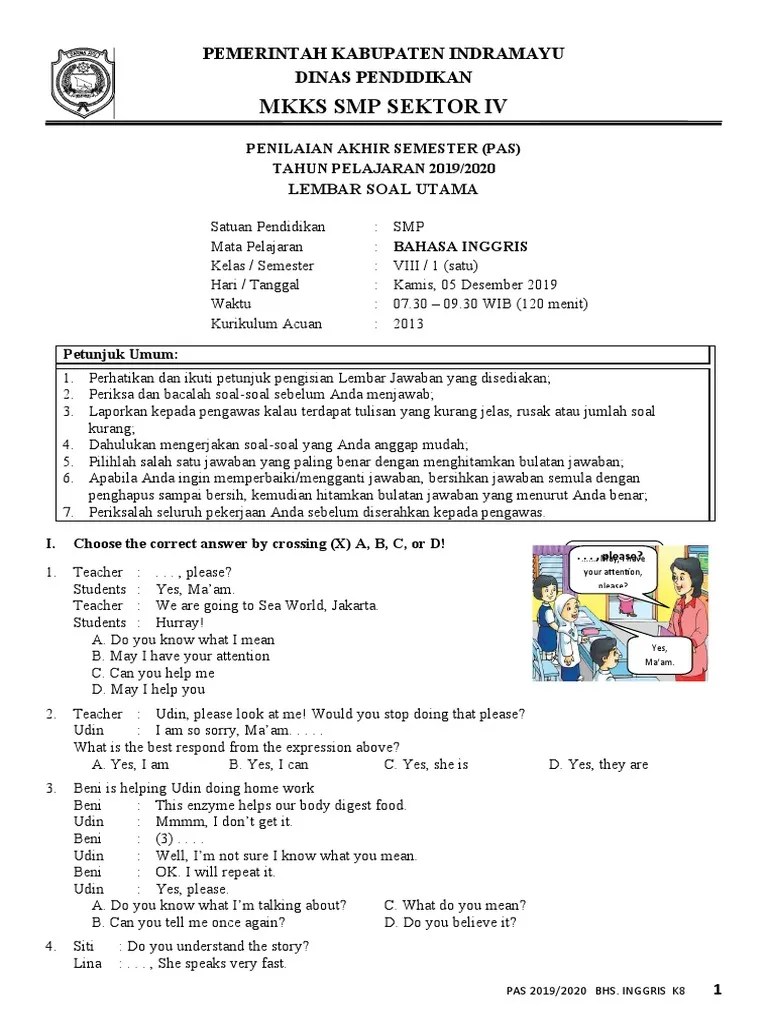 Penggunaan di atas juga sama penggunaannya untuk menyebutkan jabatan kepala dinas (department head of.) bahasa inggris. 7 Soal Pas Inggris 8 Revisi Food And Drink