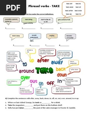 Take Phrasal Verbs | PDF