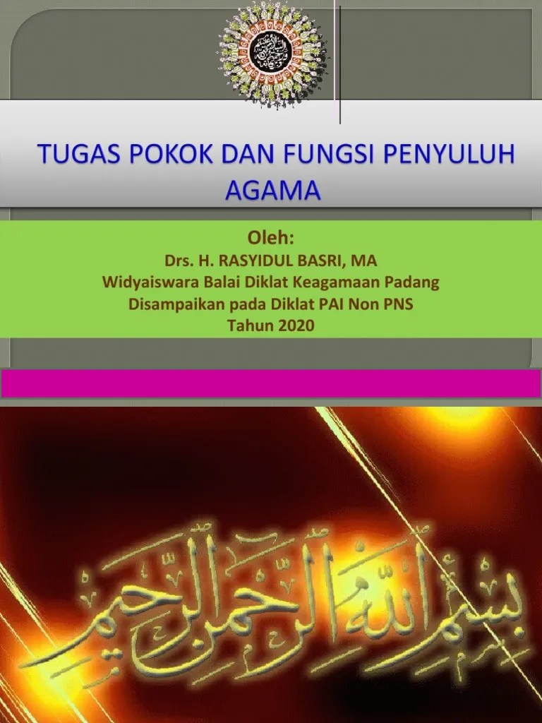 Tugas Pokok PAH | PDF