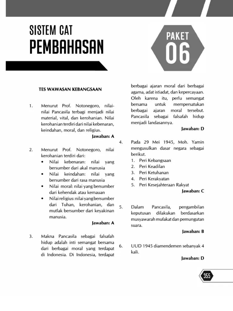 JWBN Tes 6 PDF | PDF