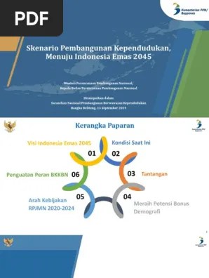 Bahan Paparan Sarasehan Nasional Pembangunan Kependudukan Bangka Belitung  11092019-1-Edit PAKK V02 PDF | PDF