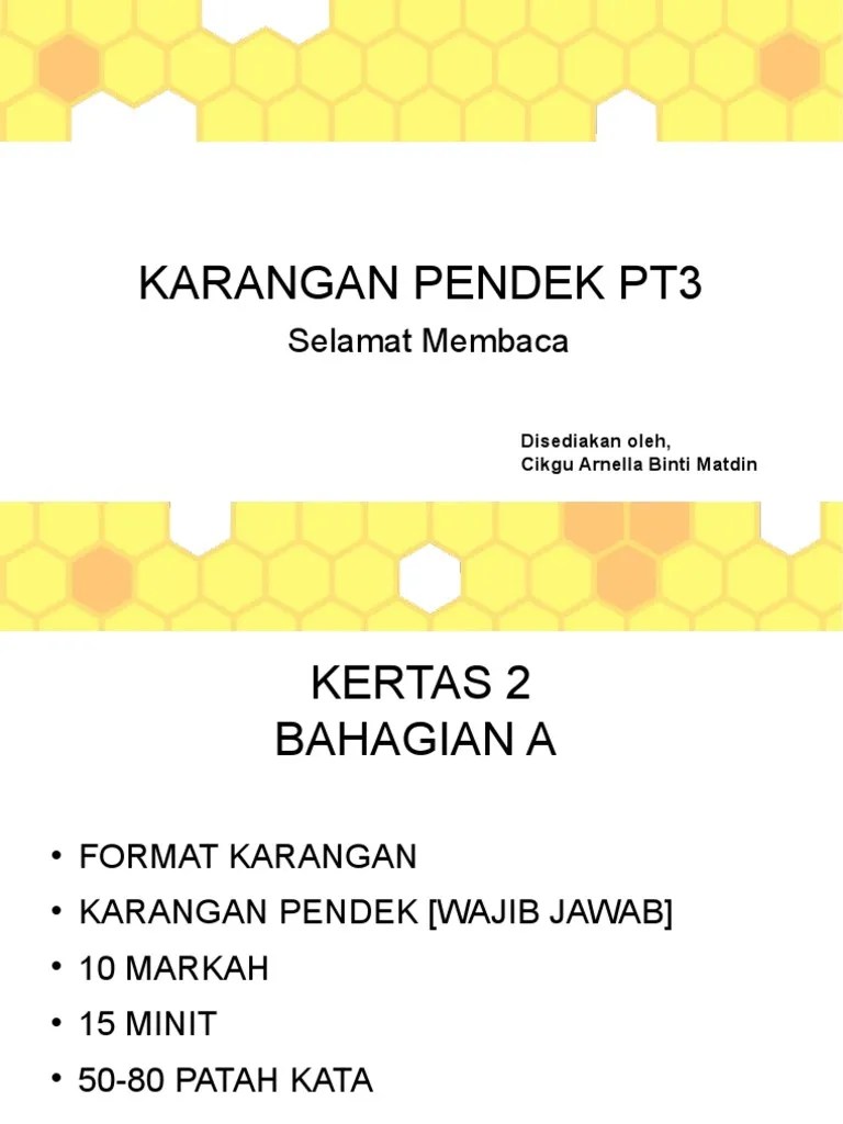 Skema Pemarkahan Karangan Pt3 2020 - Contoh Soalan Percubaan Bahasa Melayu Pt3 2022 Bank