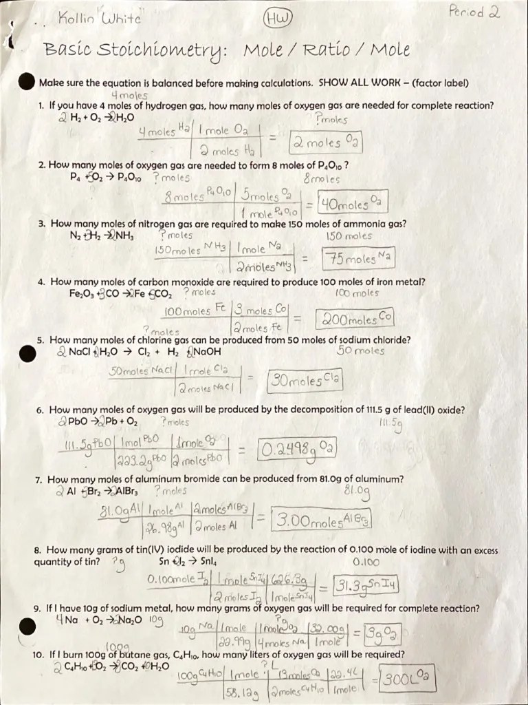 Gas Stoichiometry Worksheet Answers : 10 Aesthetic Iphone Wallpaper Ideas Aesthetic Iphone Wallpaper Chemistry Worksheets Kids Worksheets Printables /