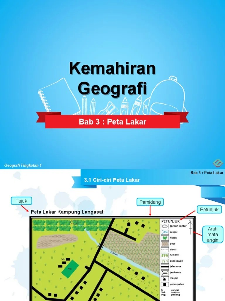 Simbol Jambatan Dalam Peta Lakar Simbol Ini Digunakan Untuk Menghubungkan