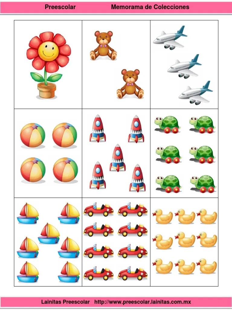 Conteo de colecciones en las que aparecen. Memorama Colecciones Pdf