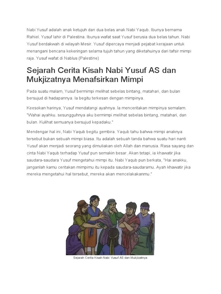 Nabi Yusuf As | PDF