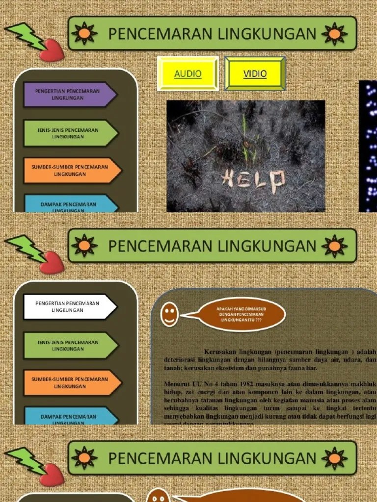 Pencemaran Lingkungan